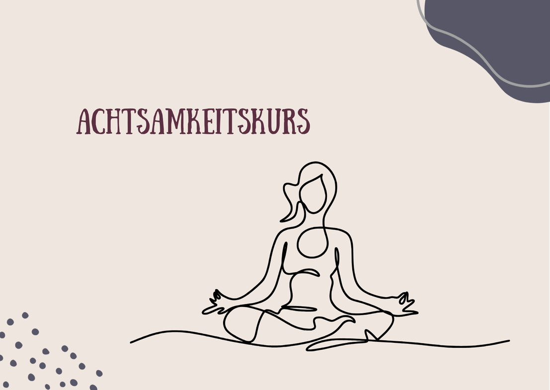 Grafik von einer Frau, die Yoga macht